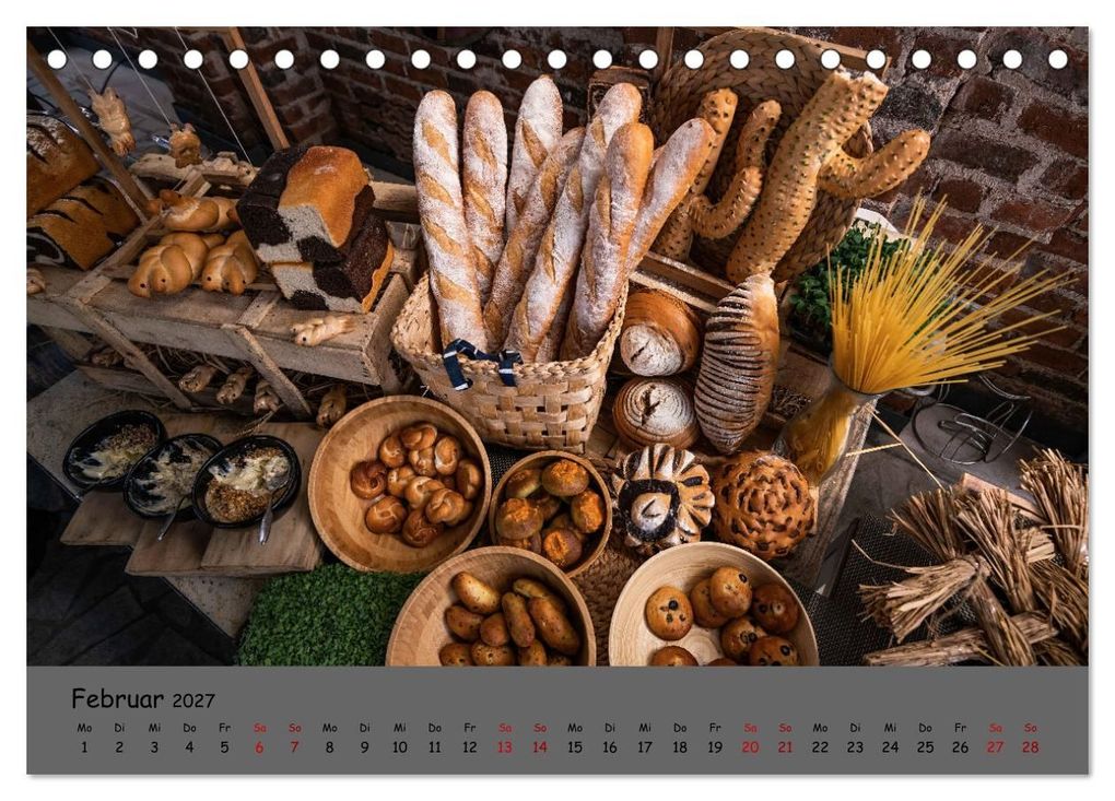 Weitere Ansicht: Mein Brotkalender (Tischkalender 2027 DIN A5 quer), CALVENDO Monatskalender | (c)2022 by insideportugal, (C) By Insideportugal, Calvendo