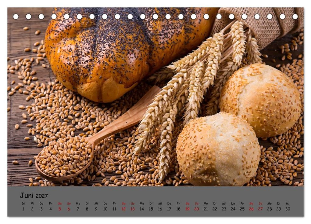 Weitere Ansicht: Mein Brotkalender (Tischkalender 2027 DIN A5 quer), CALVENDO Monatskalender | (c)2022 by insideportugal, (C) By Insideportugal, Calvendo