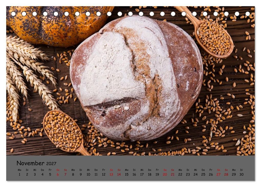 Weitere Ansicht: Mein Brotkalender (Tischkalender 2027 DIN A5 quer), CALVENDO Monatskalender | (c)2022 by insideportugal, (C) By Insideportugal, Calvendo