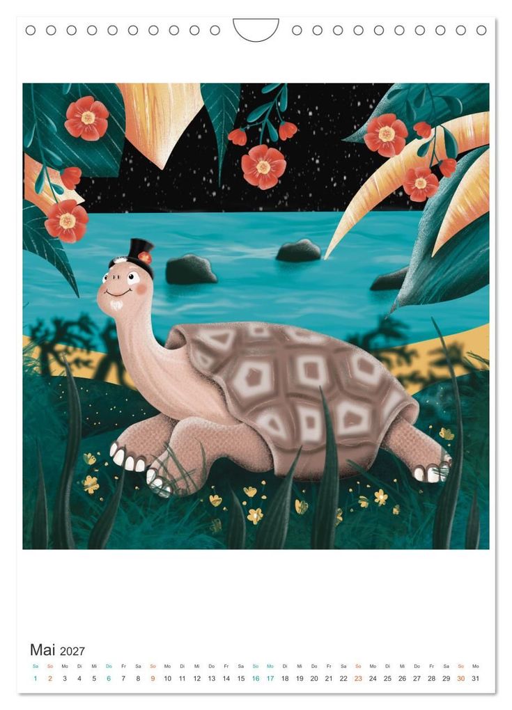 Weitere Ansicht: SAVE OUR OCEANS - Ursprung allen Lebens (Wandkalender 2027 DIN A4 hoch), CALVENDO Monatskalender | Danja Krampikowski, Calvendo