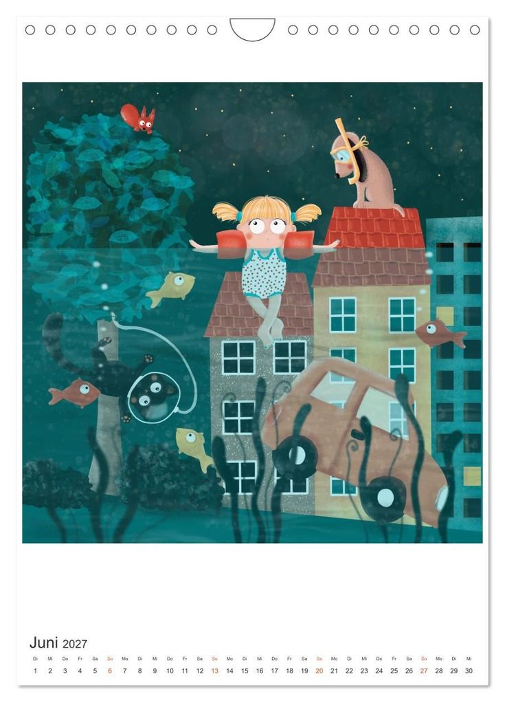 Weitere Ansicht: SAVE OUR OCEANS - Ursprung allen Lebens (Wandkalender 2027 DIN A4 hoch), CALVENDO Monatskalender | Danja Krampikowski, Calvendo