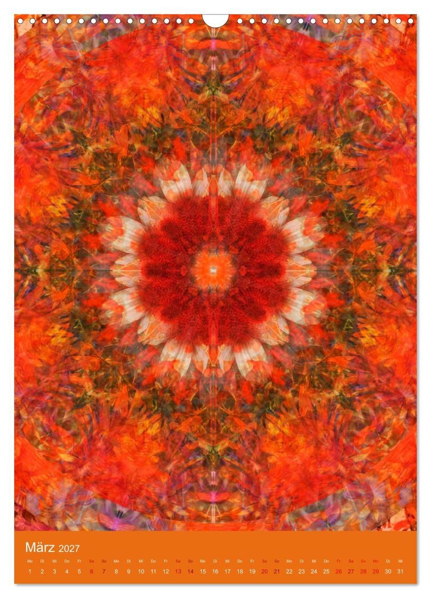 Weitere Ansicht: Meditative Pflanzenmandalas (Wandkalender 2027 DIN A3 hoch), CALVENDO Monatskalender | Christine B-B Müller, Calvendo