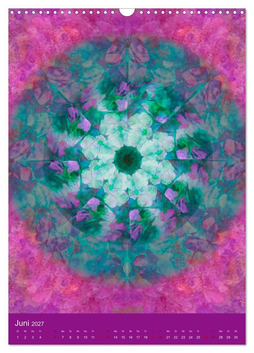 Weitere Ansicht: Meditative Pflanzenmandalas (Wandkalender 2027 DIN A3 hoch), CALVENDO Monatskalender | Christine B-B Müller, Calvendo