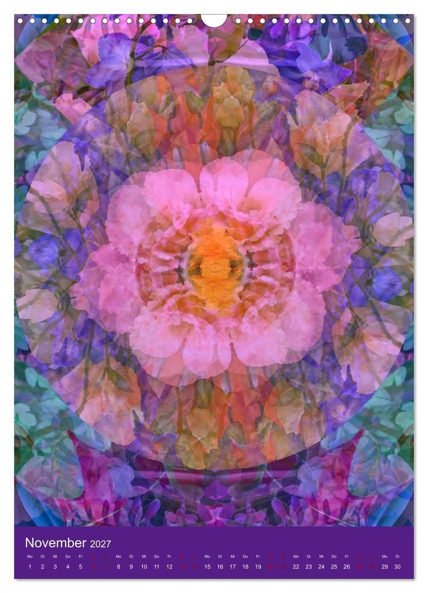 Weitere Ansicht: Meditative Pflanzenmandalas (Wandkalender 2027 DIN A3 hoch), CALVENDO Monatskalender | Christine B-B Müller, Calvendo