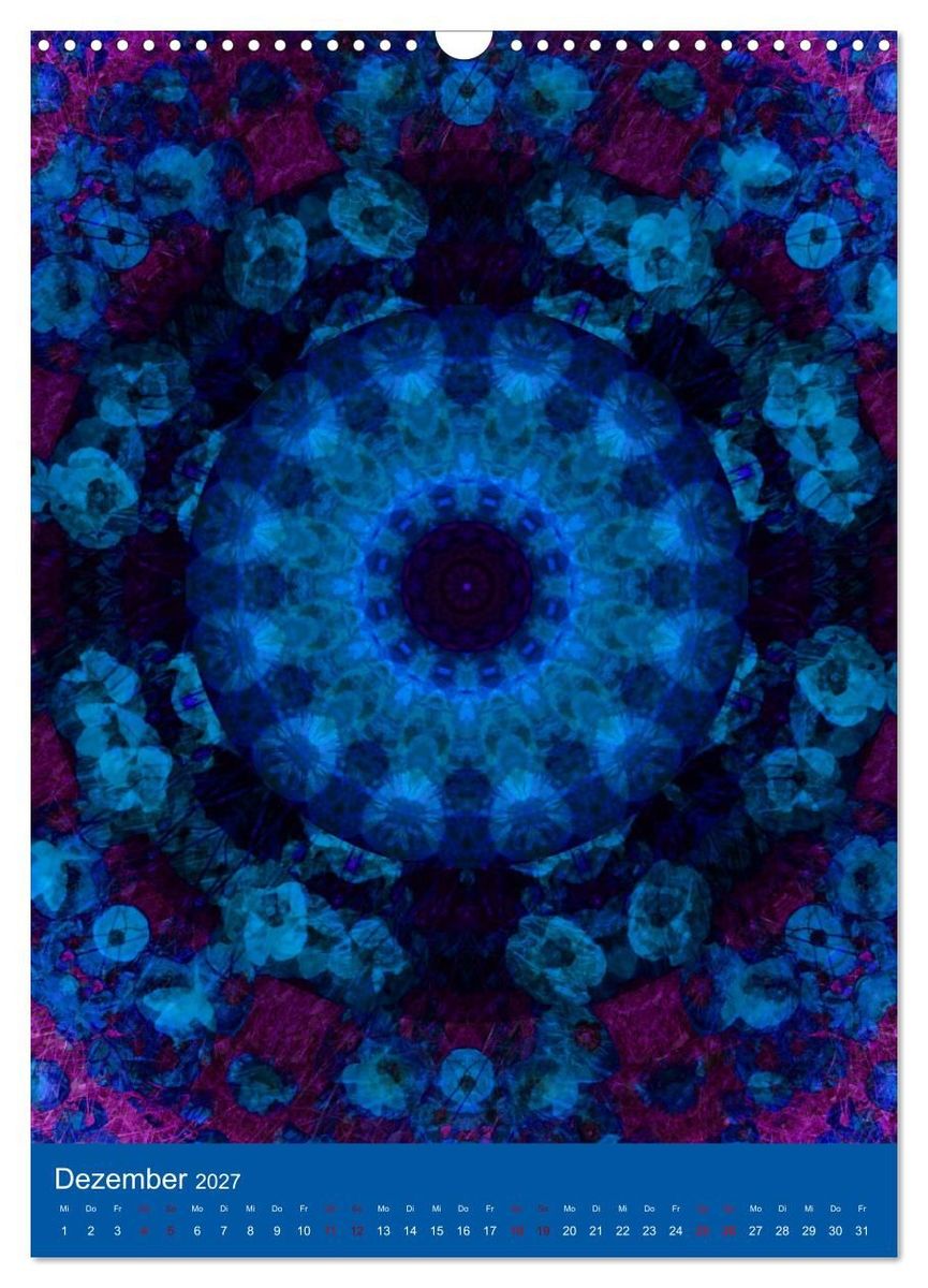 Weitere Ansicht: Meditative Pflanzenmandalas (Wandkalender 2027 DIN A3 hoch), CALVENDO Monatskalender | Christine B-B Müller, Calvendo