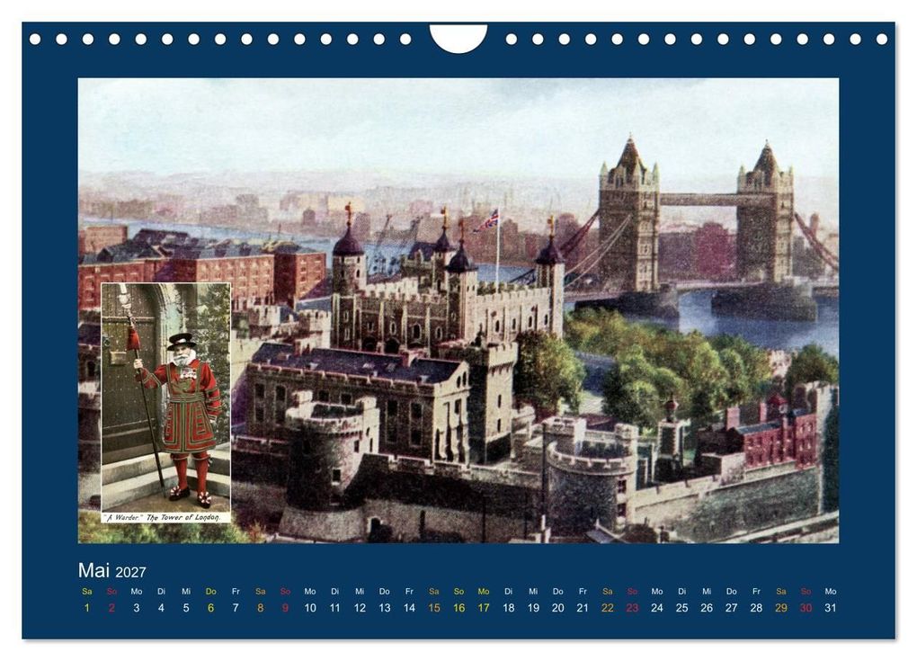 Weitere Ansicht: Historisches London von 1888 bis 1918 (Wandkalender 2027 DIN A4 quer), CALVENDO Monatskalender | Jens Siebert, Calvendo