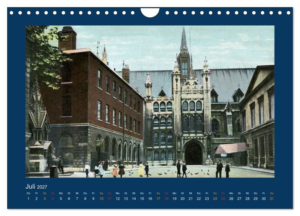 Weitere Ansicht: Historisches London von 1888 bis 1918 (Wandkalender 2027 DIN A4 quer), CALVENDO Monatskalender | Jens Siebert, Calvendo