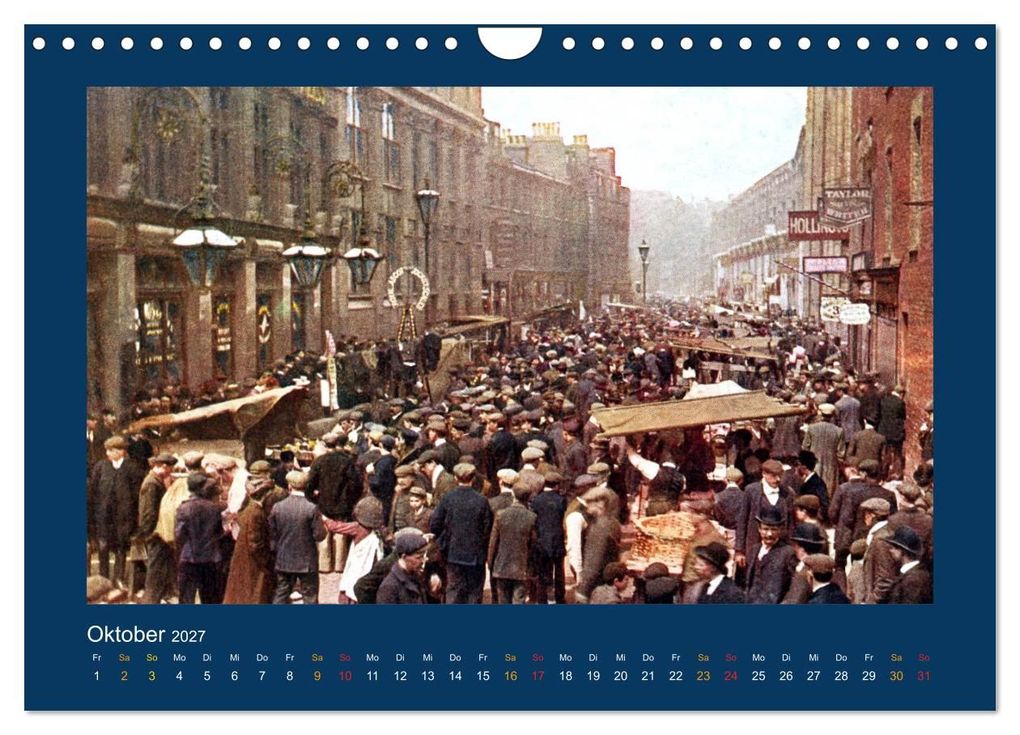 Weitere Ansicht: Historisches London von 1888 bis 1918 (Wandkalender 2027 DIN A4 quer), CALVENDO Monatskalender | Jens Siebert, Calvendo
