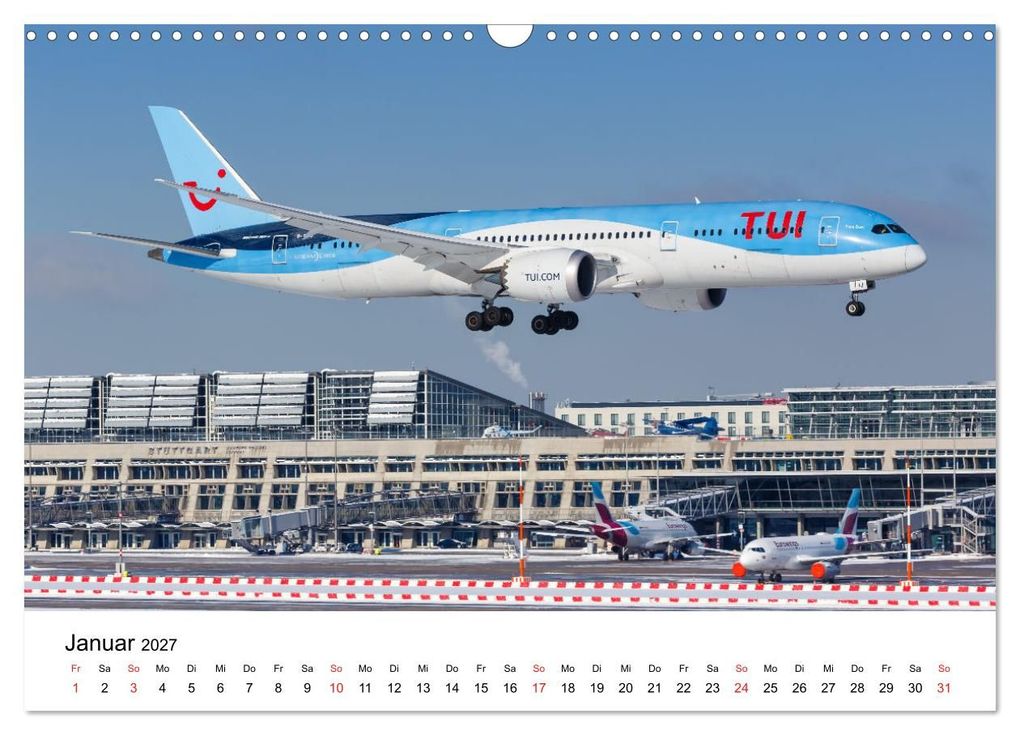 Weitere Ansicht: Flugzeugkalender - die besten Flugzeugbilder aus aller Welt (Wandkalender 2027 DIN A3 quer), CALVENDO Monatskalender | Markus Mainka, Calvendo