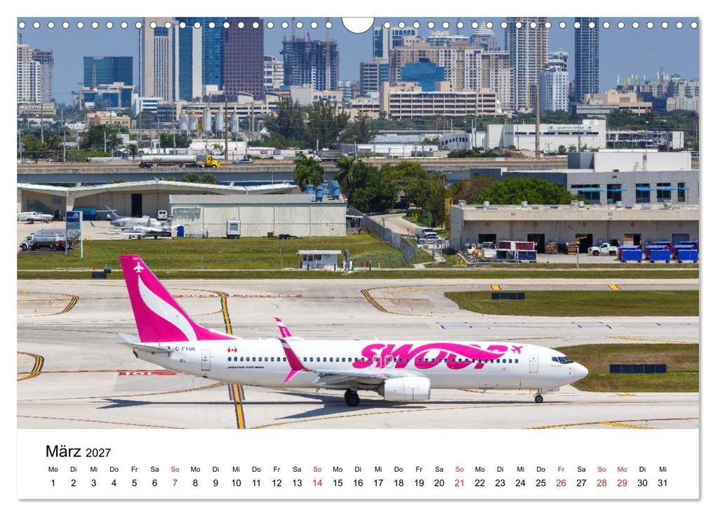 Weitere Ansicht: Flugzeugkalender - die besten Flugzeugbilder aus aller Welt (Wandkalender 2027 DIN A3 quer), CALVENDO Monatskalender | Markus Mainka, Calvendo