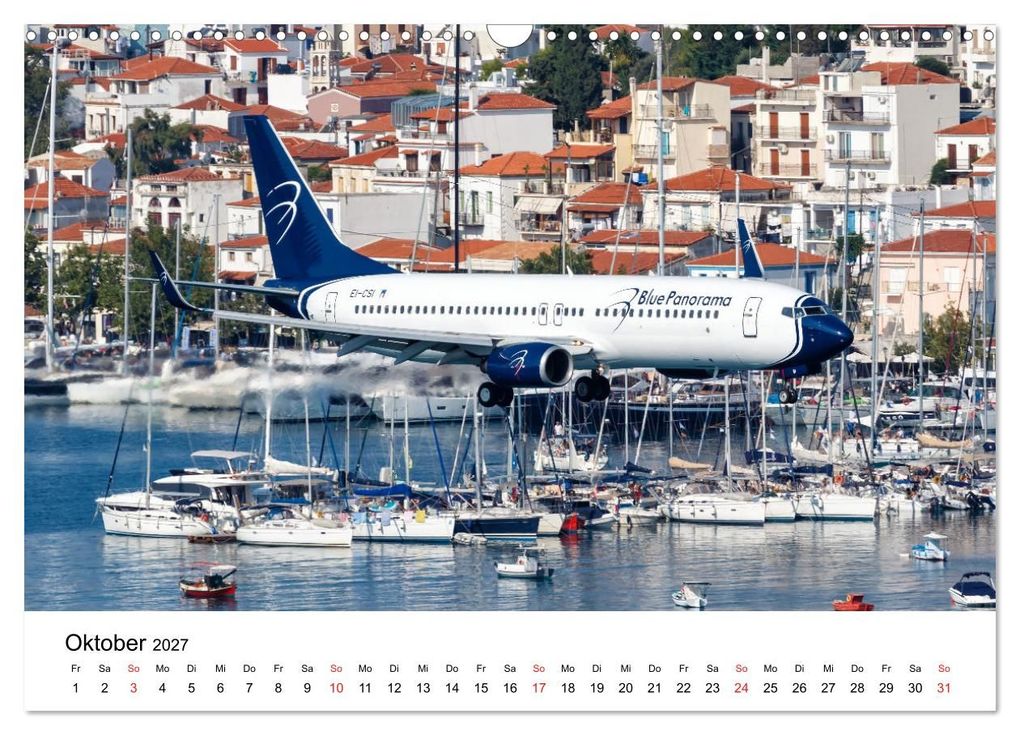 Weitere Ansicht: Flugzeugkalender - die besten Flugzeugbilder aus aller Welt (Wandkalender 2027 DIN A3 quer), CALVENDO Monatskalender | Markus Mainka, Calvendo