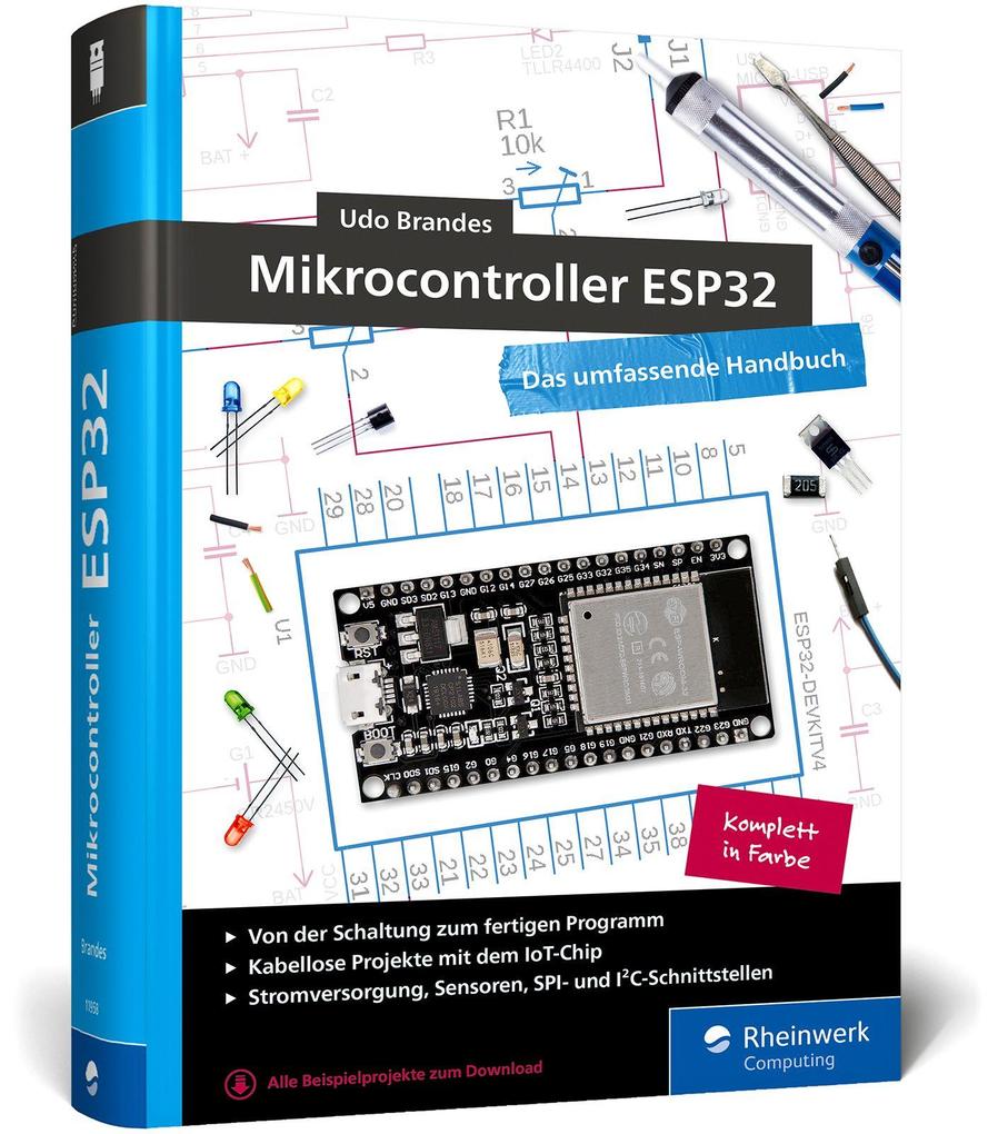 Produktbild: Mikrocontroller ESP32 | Udo Brandes