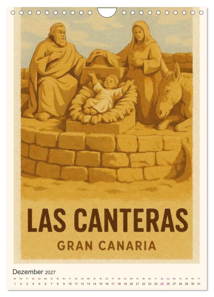 Weitere Ansicht: City Poster Gran Canaria (Wandkalender 2027 DIN A4 hoch), CALVENDO Monatskalender | Sabine Wagner, Calvendo