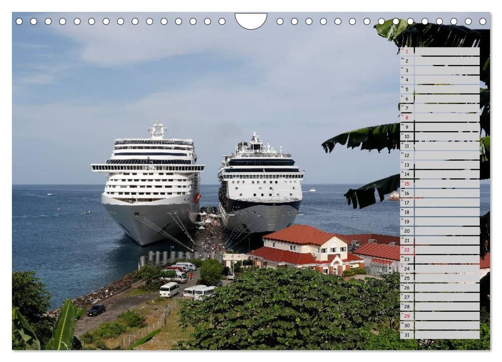 Weitere Ansicht: Riesen der Meere - Kreuzfahrtschiffe Geburtstagskalender (Wandkalender 2027 DIN A4 quer), CALVENDO Monatskalender | Frank Gayde, Calvendo