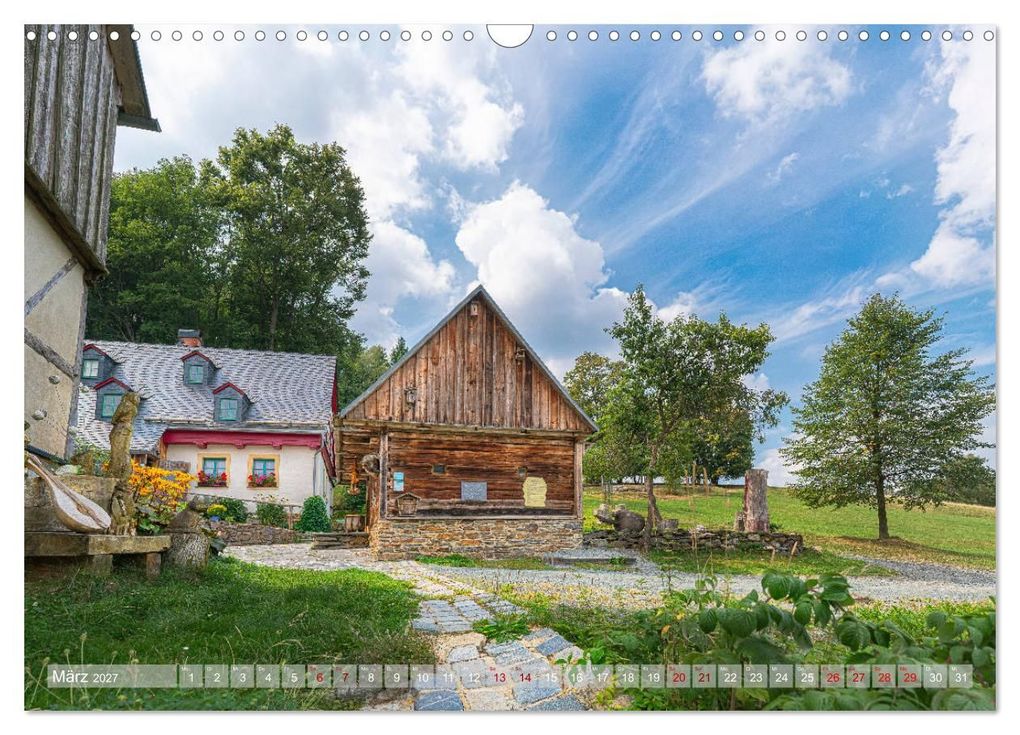 Weitere Ansicht: Vogtland - Farben einer Landschaft (Wandkalender 2027 DIN A3 quer), CALVENDO Monatskalender | Ulrich Männel, Calvendo