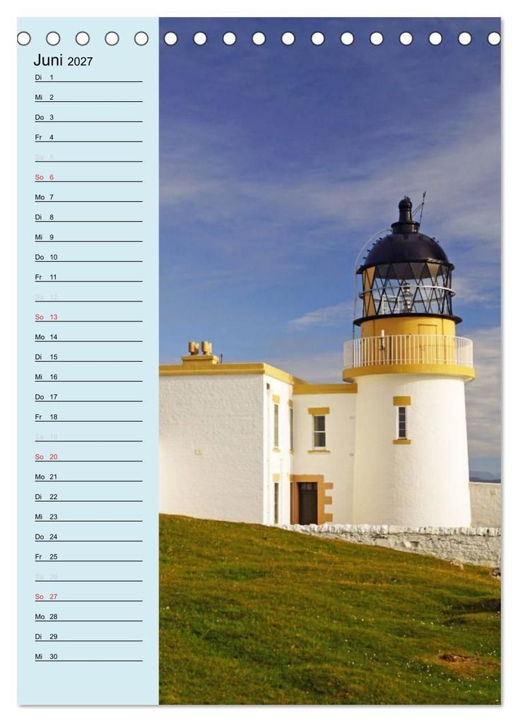 Weitere Ansicht: Leuchttürme - Geburtstagskalender (Tischkalender 2027 DIN A5 hoch), CALVENDO Monatskalender | Babett Paul - Babett's Bildergalerie, Calvendo