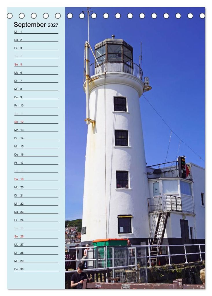 Weitere Ansicht: Leuchttürme - Geburtstagskalender (Tischkalender 2027 DIN A5 hoch), CALVENDO Monatskalender | Babett Paul - Babett's Bildergalerie, Calvendo