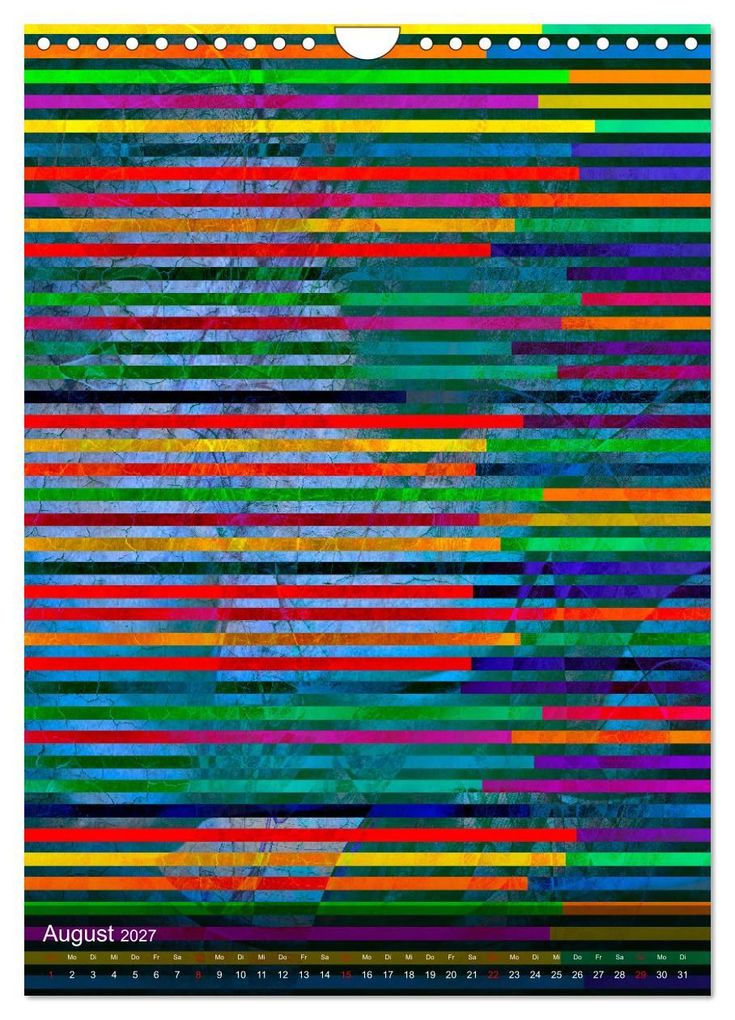 Weitere Ansicht: Das Abstrakte Jahr (Wandkalender 2027 DIN A4 hoch), CALVENDO Monatskalender | Edmund Nägele F.R.P.S., Calvendo