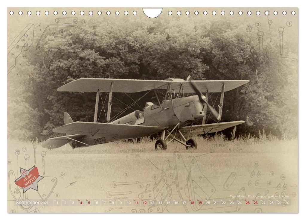 Weitere Ansicht: Aviatik Photocomposing 2027 (Wandkalender 2027 DIN A4 quer), CALVENDO Monatskalender | Alois J. Koller, Calvendo