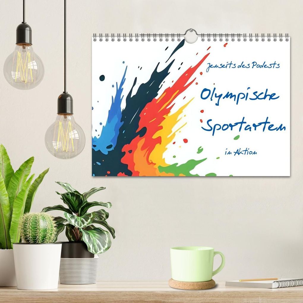 Weitere Ansicht: Jenseits des Podests - Olympische Sportarten in Aktion (Wandkalender 2027 DIN A4 quer), CALVENDO Monatskalender | Simone Wenninger, Calvendo