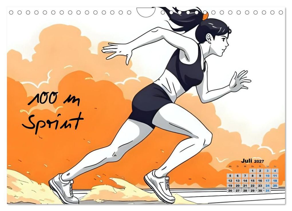 Weitere Ansicht: Jenseits des Podests - Olympische Sportarten in Aktion (Wandkalender 2027 DIN A4 quer), CALVENDO Monatskalender | Simone Wenninger, Calvendo