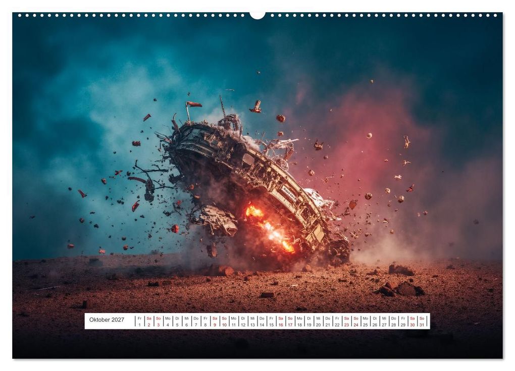 Weitere Ansicht: Fliegende Untertasse - Die große Fantasiereise (Wandkalender 2027 DIN A2 quer), CALVENDO Monatskalender | Alain Gaymard