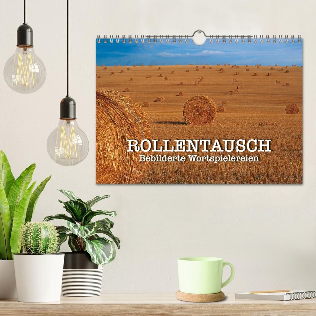 Weitere Ansicht: Rollentausch - Bebilderte Wortspielereien (Wandkalender 2027 DIN A4 quer), CALVENDO Monatskalender | Reinhold Ratzer, Calvendo