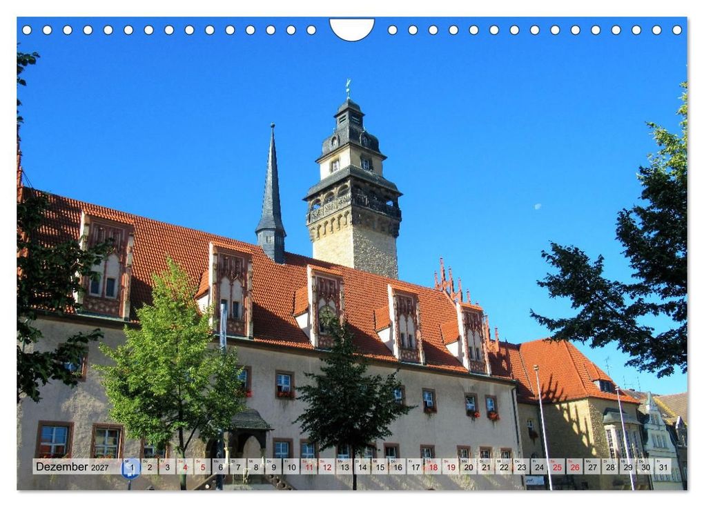 Weitere Ansicht: Burgenlandkreis - Naumburg, Weißenfels, Zeitz (Wandkalender 2027 DIN A4 quer), CALVENDO Monatskalender | M. Gillner, Calvendo