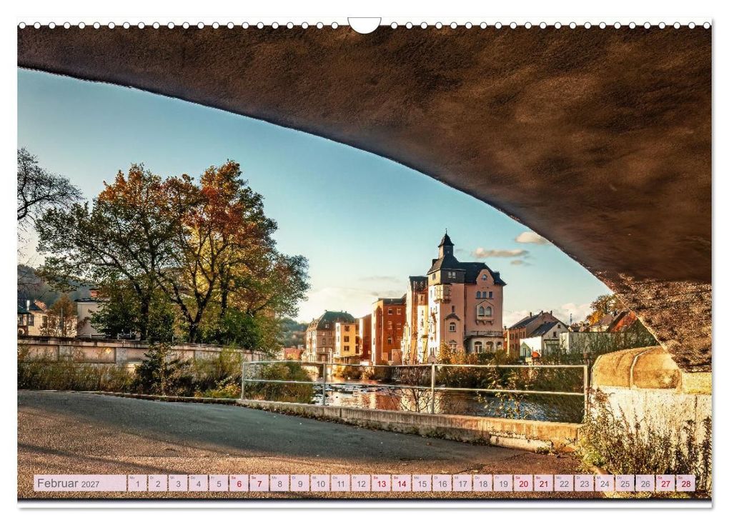 Weitere Ansicht: Aue - Bad Schlema Erzgebirge (Wandkalender 2027 DIN A3 quer), CALVENDO Monatskalender | Johnny Flash, Calvendo