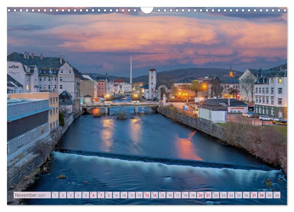 Weitere Ansicht: Aue - Bad Schlema Erzgebirge (Wandkalender 2027 DIN A3 quer), CALVENDO Monatskalender | Johnny Flash, Calvendo