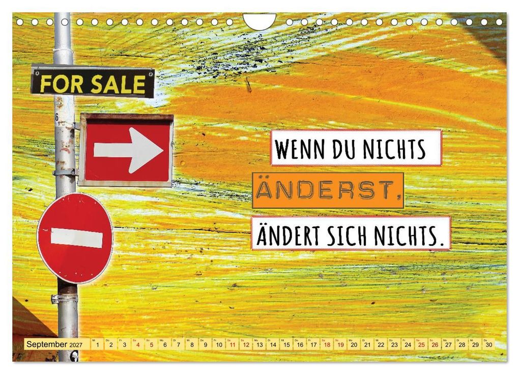 Weitere Ansicht: Erfolg hat 3 Buchstaben TUN (Wandkalender 2027 DIN A4 quer), CALVENDO Monatskalender | Gabriele Gerner, Calvendo