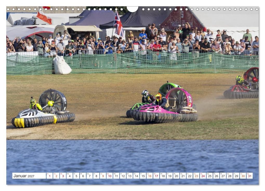 Weitere Ansicht: Hovercraft Formel 1 Weltmeisterschaft (Wandkalender 2027 DIN A3 quer), CALVENDO Monatskalender | Thomas Quentin, Calvendo