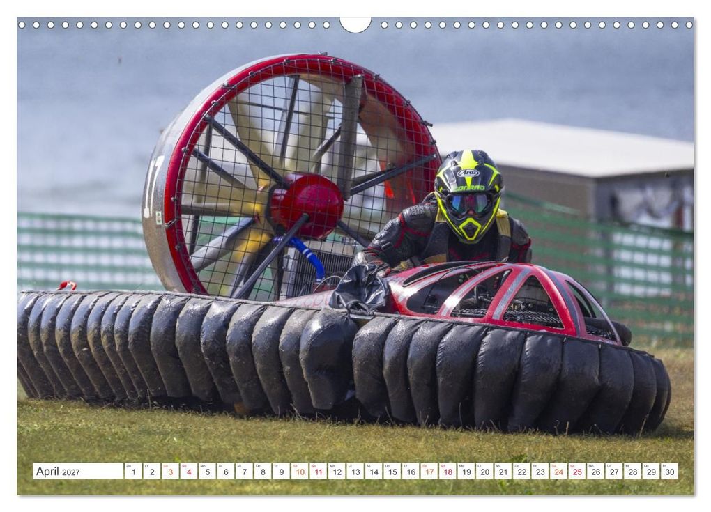 Weitere Ansicht: Hovercraft Formel 1 Weltmeisterschaft (Wandkalender 2027 DIN A3 quer), CALVENDO Monatskalender | Thomas Quentin, Calvendo