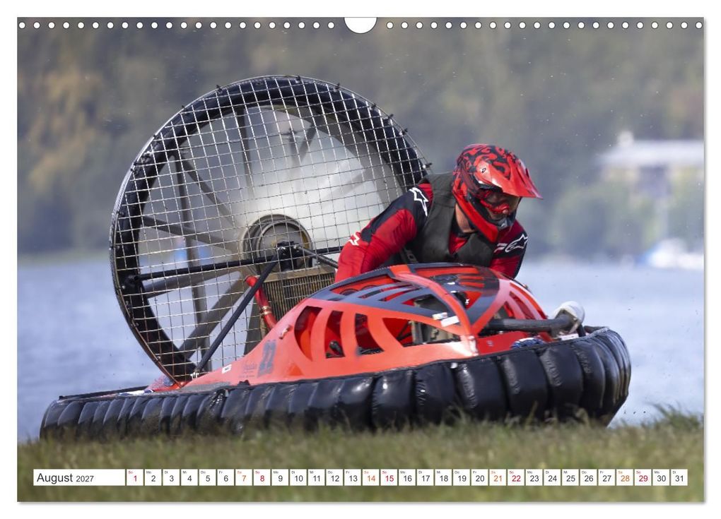 Weitere Ansicht: Hovercraft Formel 1 Weltmeisterschaft (Wandkalender 2027 DIN A3 quer), CALVENDO Monatskalender | Thomas Quentin, Calvendo