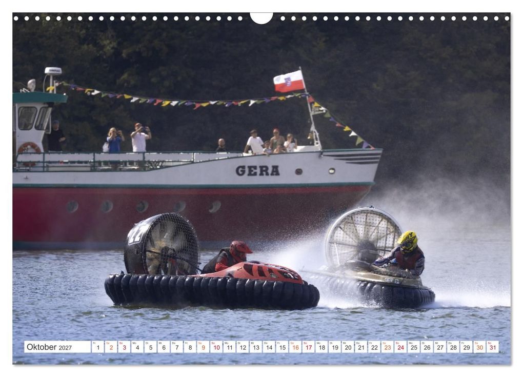 Weitere Ansicht: Hovercraft Formel 1 Weltmeisterschaft (Wandkalender 2027 DIN A3 quer), CALVENDO Monatskalender | Thomas Quentin, Calvendo