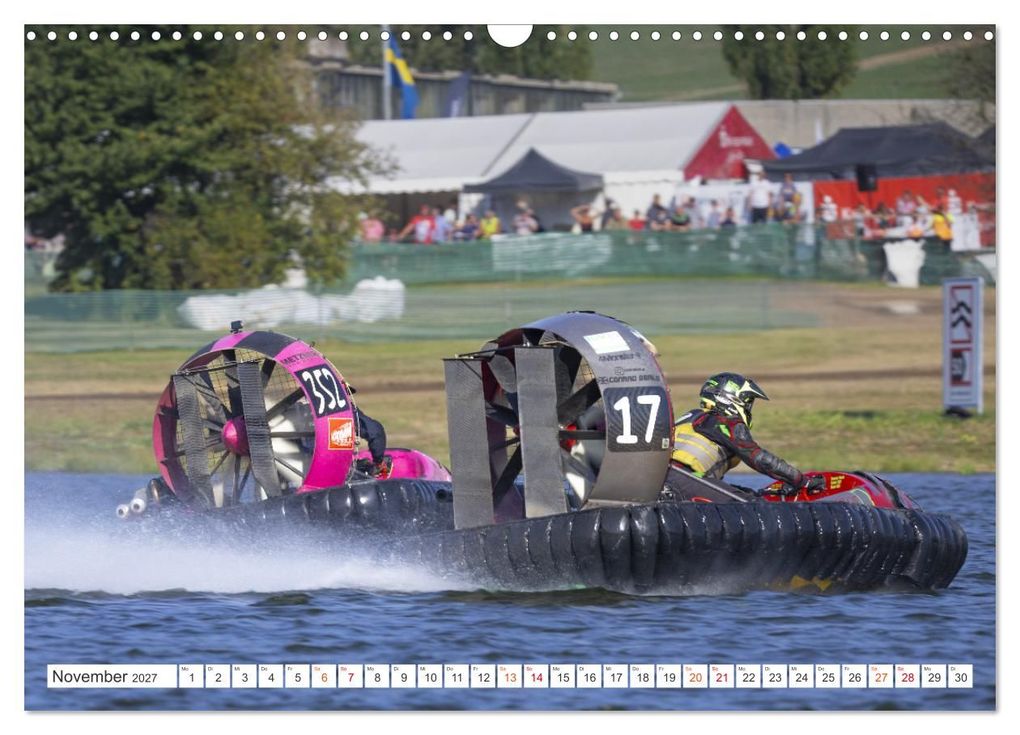 Weitere Ansicht: Hovercraft Formel 1 Weltmeisterschaft (Wandkalender 2027 DIN A3 quer), CALVENDO Monatskalender | Thomas Quentin, Calvendo