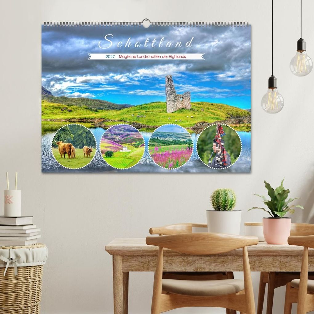 Weitere Ansicht: Schottland - Magische Landschaften der Highlands (Wandkalender 2027 DIN A2 quer), CALVENDO Monatskalender | Dieter Meyer, Calvendo