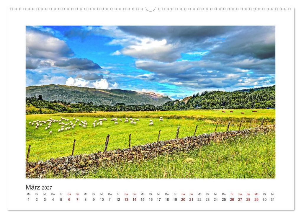 Weitere Ansicht: Schottland - Magische Landschaften der Highlands (Wandkalender 2027 DIN A2 quer), CALVENDO Monatskalender | Dieter Meyer, Calvendo