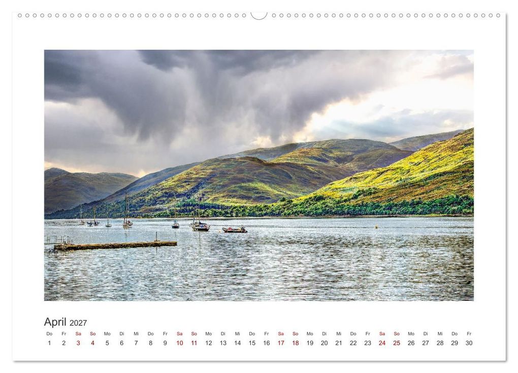 Weitere Ansicht: Schottland - Magische Landschaften der Highlands (Wandkalender 2027 DIN A2 quer), CALVENDO Monatskalender | Dieter Meyer, Calvendo