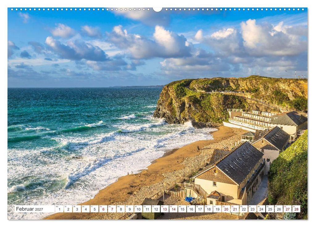 Weitere Ansicht: Cornwall - Malerische Landschaften mit grandiosen Küsten (Wandkalender 2027 DIN A2 quer), CALVENDO Monatskalender | Dieter Meyer, Calvendo