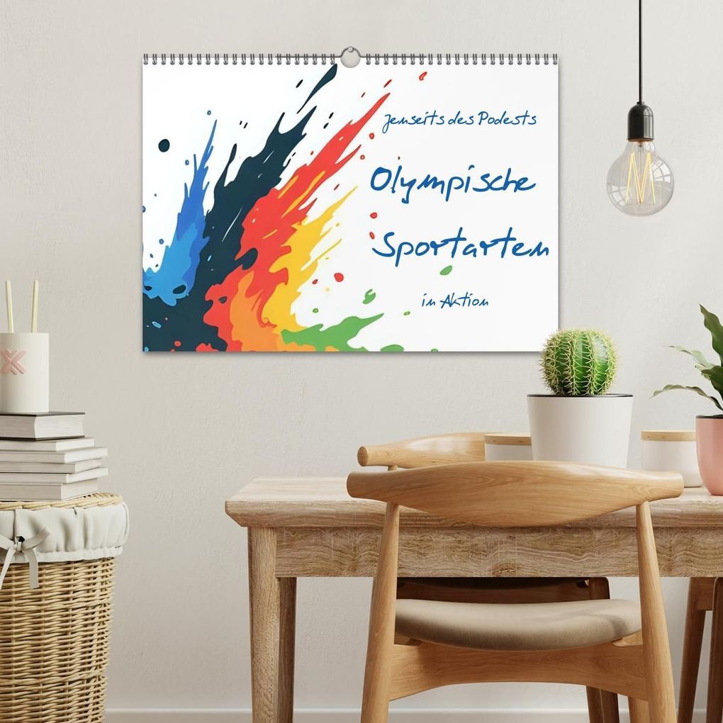 Weitere Ansicht: Jenseits des Podests - Olympische Sportarten in Aktion (Wandkalender 2027 DIN A3 quer), CALVENDO Monatskalender | Simone Wenninger, Calvendo