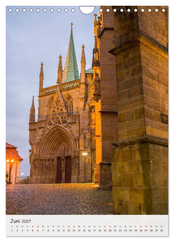 Weitere Ansicht: Erfurt - Zwischen Dom und Krämerbrücke (Wandkalender 2027 DIN A4 hoch), CALVENDO Monatskalender | Thomas Bugdoll, Calvendo