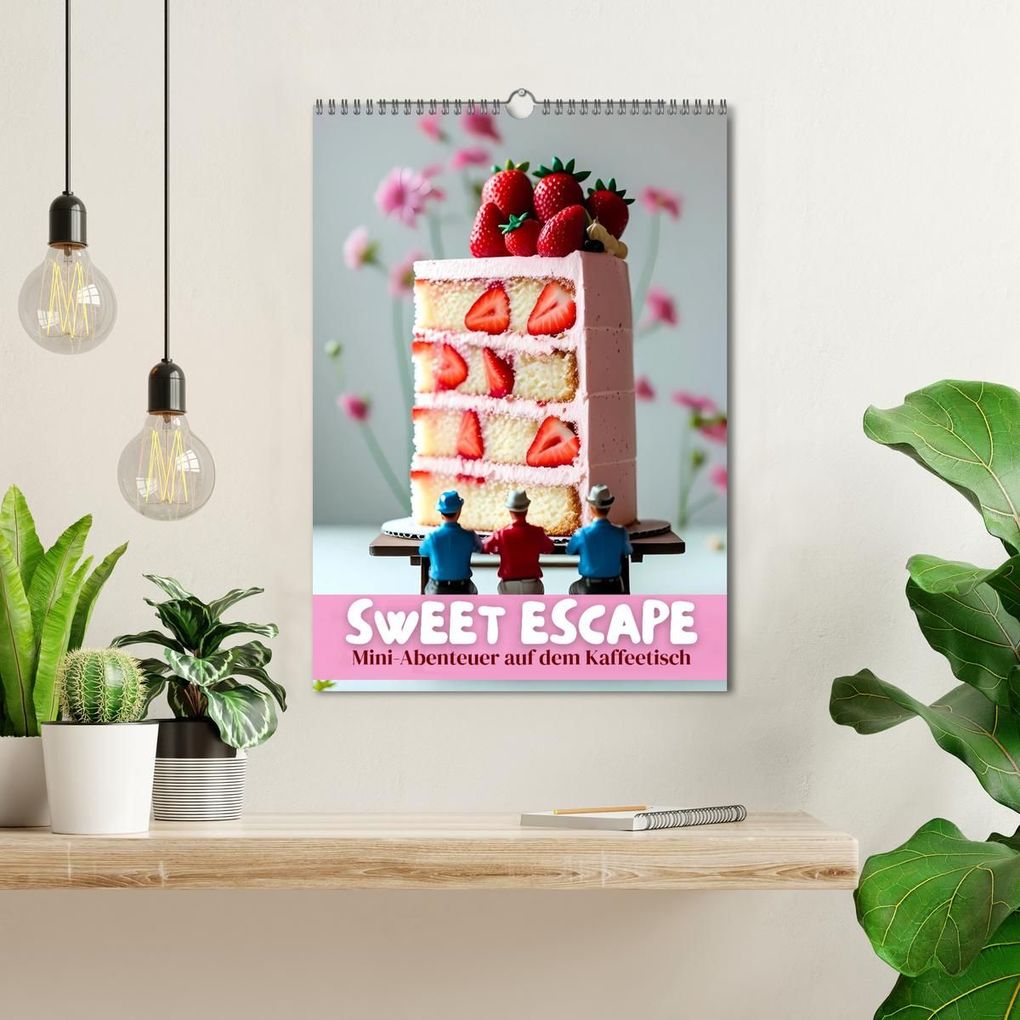 Weitere Ansicht: Sweet Escape - Mini-Abenteuer auf dem Küchentisch (Wandkalender 2027 DIN A3 hoch), CALVENDO Monatskalender | Renaissance Soul, Calvendo