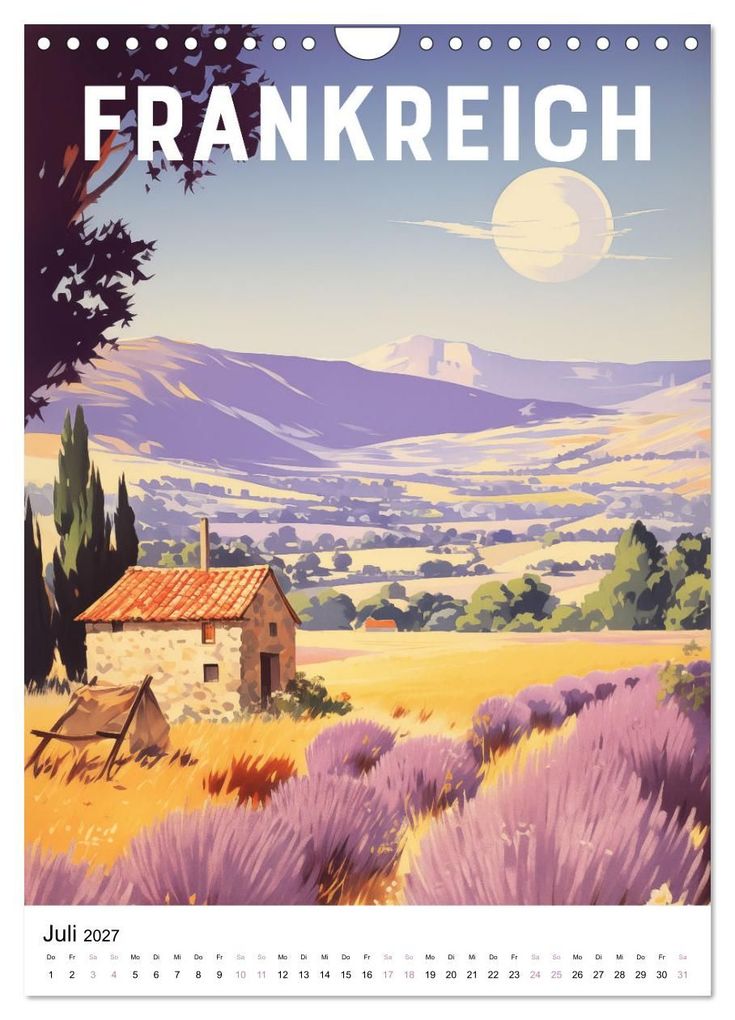 Weitere Ansicht: Reise in die 50er Jahre. Vintage Travel Poster. (Wandkalender 2027 DIN A4 hoch), CALVENDO Monatskalender | Petra Zarre, Calvendo