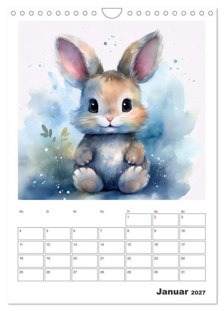 Weitere Ansicht: Esel Elsa und ihre Freunde - Mein tierischer Terminkalender (Wandkalender 2027 DIN A4 hoch), CALVENDO Monatskalender | Stephanie Kohrt, Calvendo