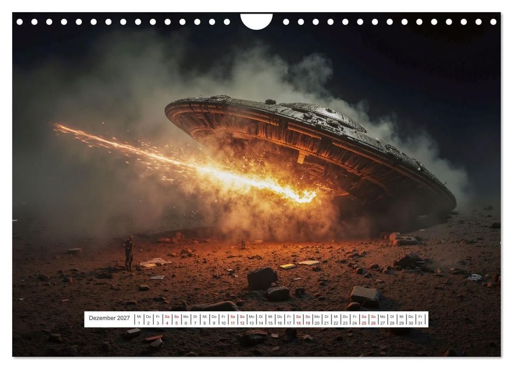 Weitere Ansicht: Fliegende Untertasse - Die große Fantasiereise (Wandkalender 2027 DIN A4 quer), CALVENDO Monatskalender | Alain Gaymard