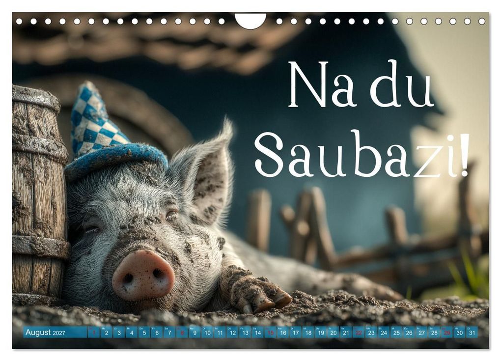 Weitere Ansicht: Bayrisch schimpfen - Mundart und Dialekt aus Bayern mit Schimpfwörtern (Wandkalender 2027 DIN A4 quer), CALVENDO Monatskalender | MB - Fotografie, Calvendo