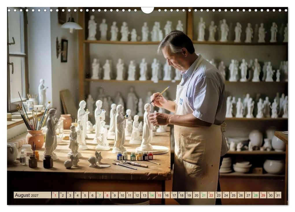 Weitere Ansicht: Thüringer - Porzellankunst - Handwerk (Wandkalender 2027 DIN A3 quer), CALVENDO Monatskalender | Torsten Irmer, Calvendo