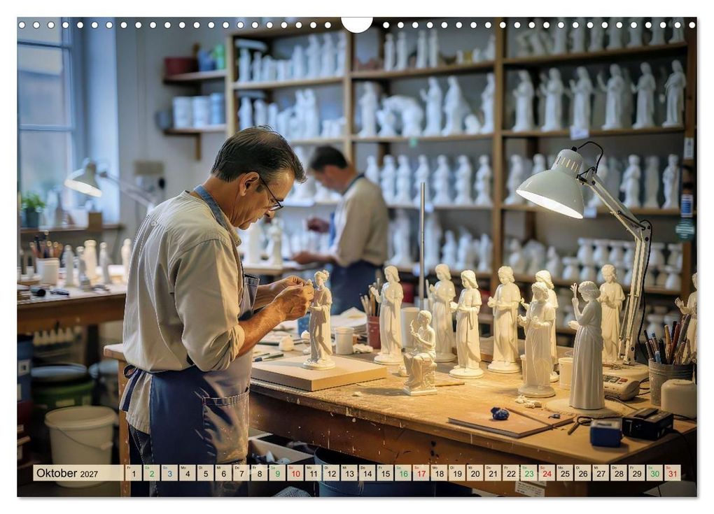 Weitere Ansicht: Thüringer - Porzellankunst - Handwerk (Wandkalender 2027 DIN A3 quer), CALVENDO Monatskalender | Torsten Irmer, Calvendo