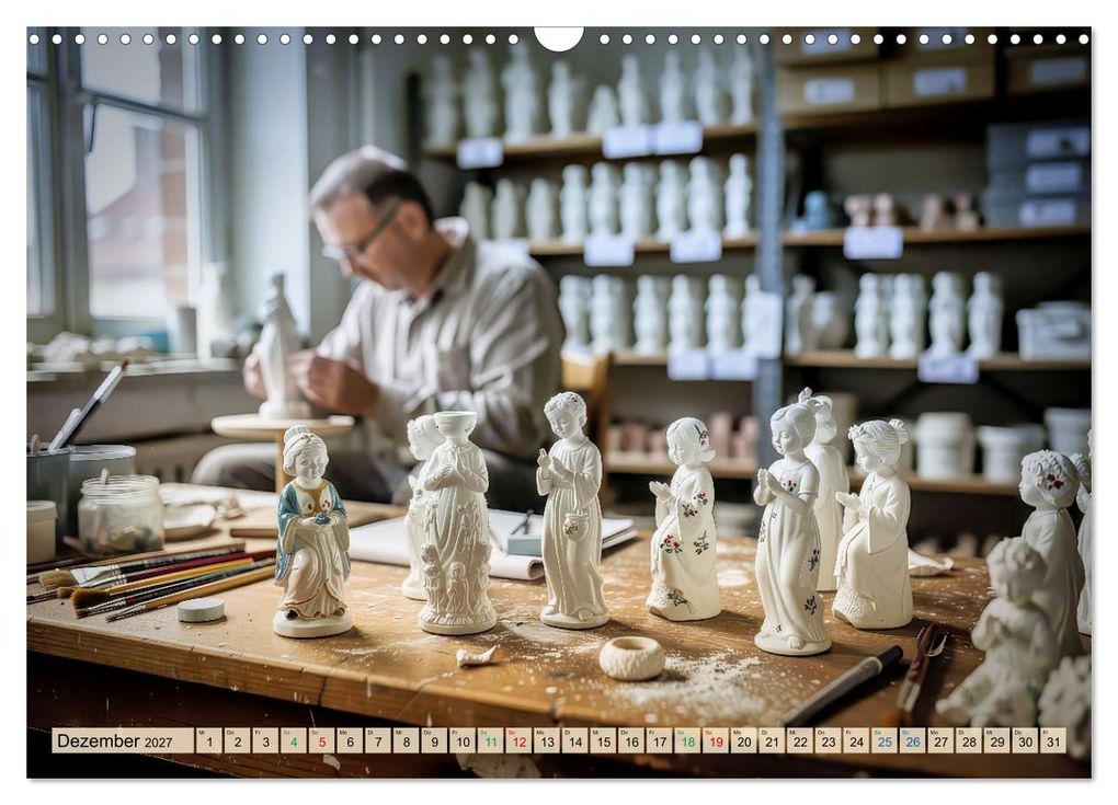 Weitere Ansicht: Thüringer - Porzellankunst - Handwerk (Wandkalender 2027 DIN A3 quer), CALVENDO Monatskalender | Torsten Irmer, Calvendo